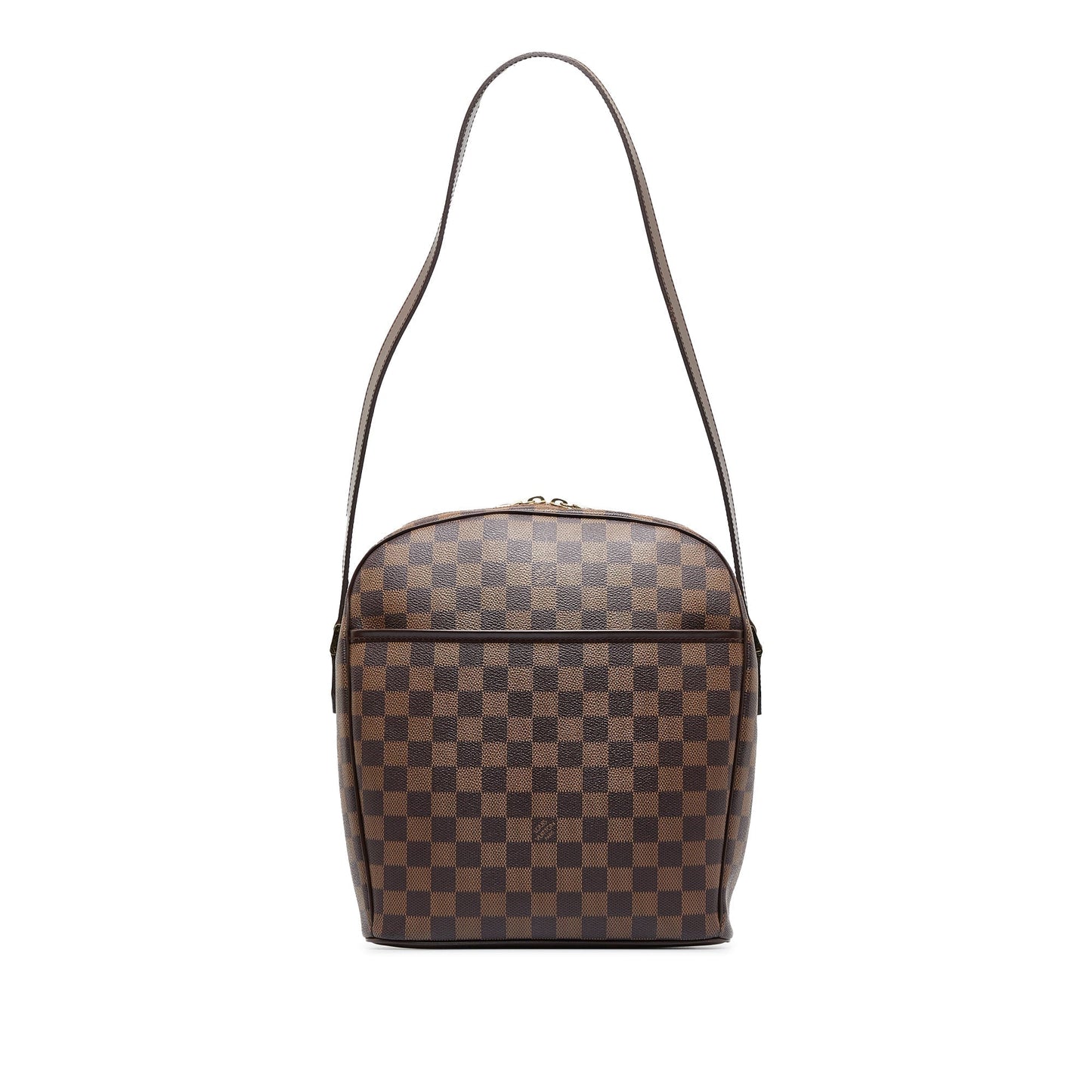 LOUIS VUITTON Damier Ebene Ipanema GM Shoulder Bag