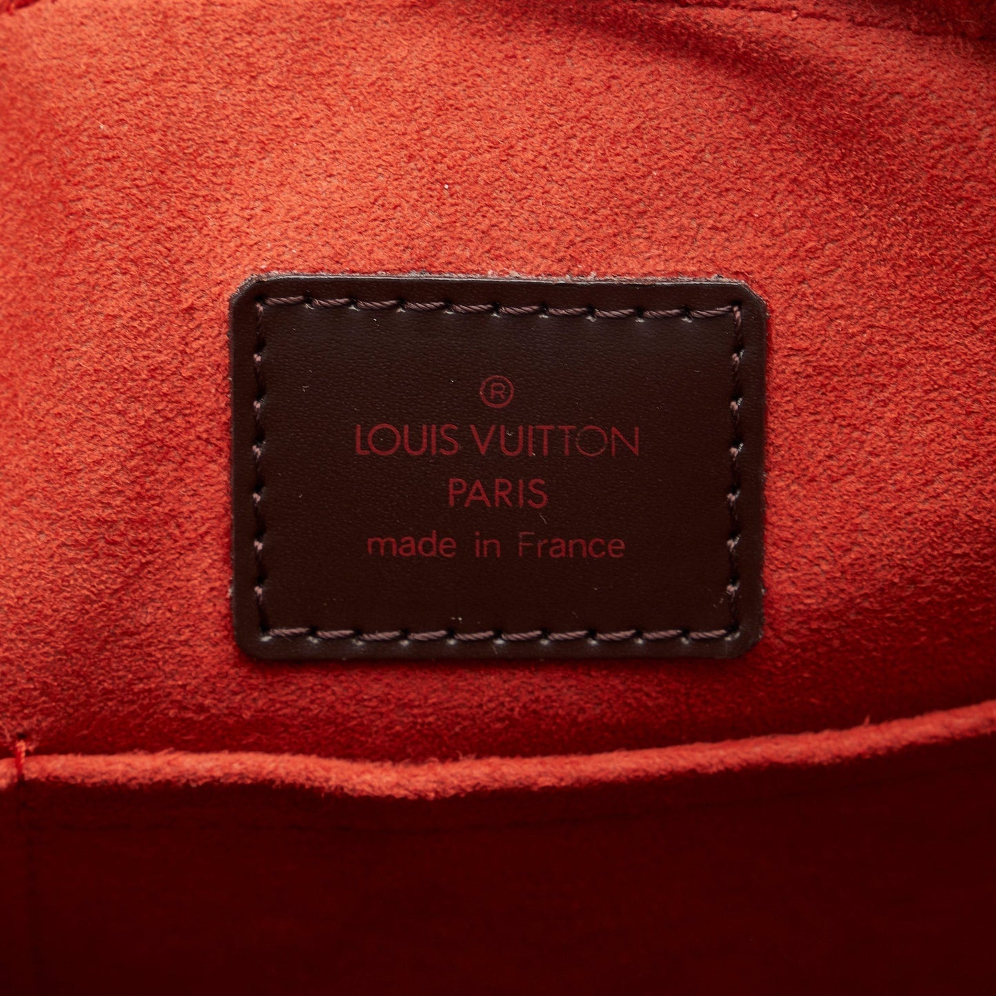 LOUIS VUITTON Damier Ebene Ipanema GM Shoulder Bag