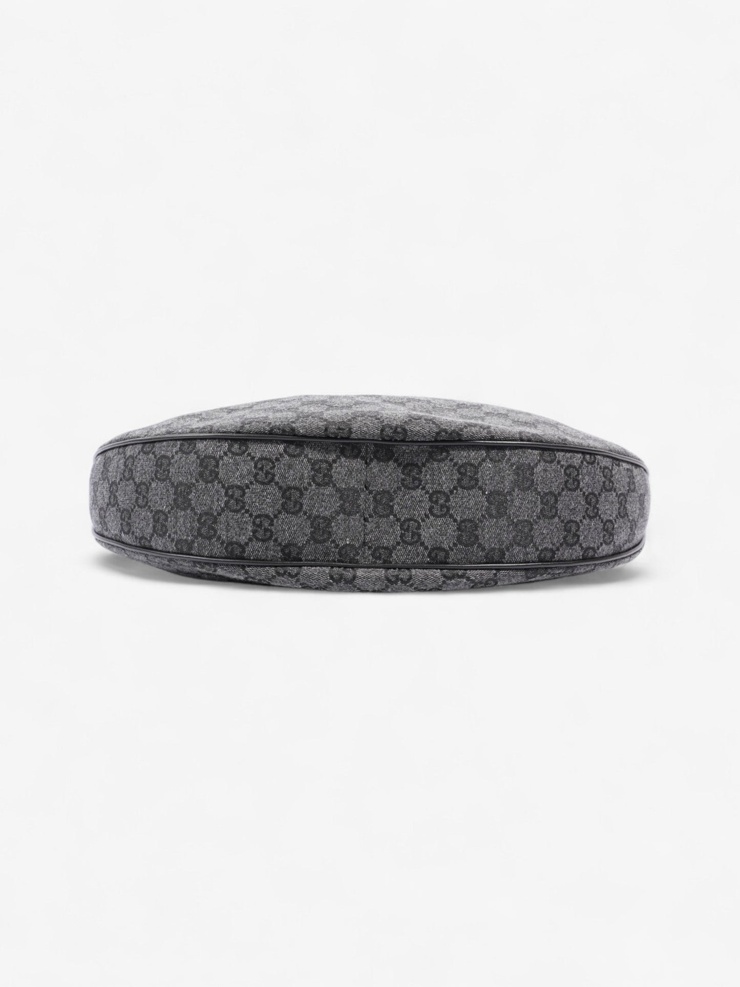 Gucci Half Moon Hobo Black Denim GG Supreme Denim