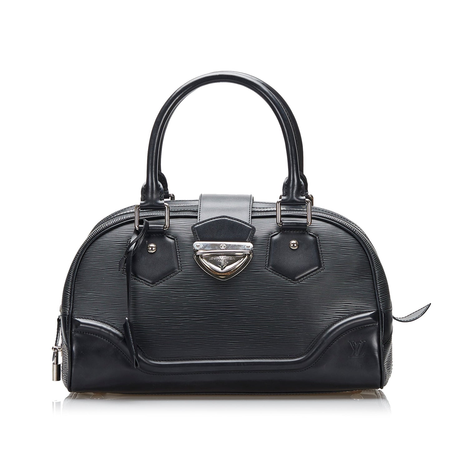 Louis Vuitton Bowling Montaigne GM Black Epi