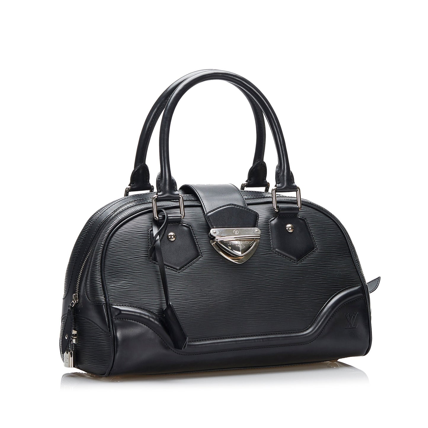 Louis Vuitton Bowling Montaigne GM Black Epi