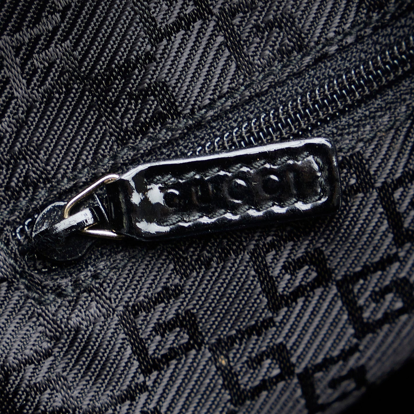 Gucci Handbag Grey Canvas