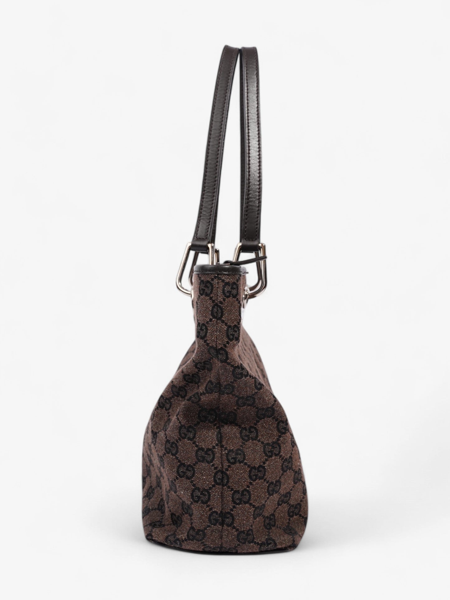 Gucci GG Tote Bag GG Supreme / Dark Brown Canvas