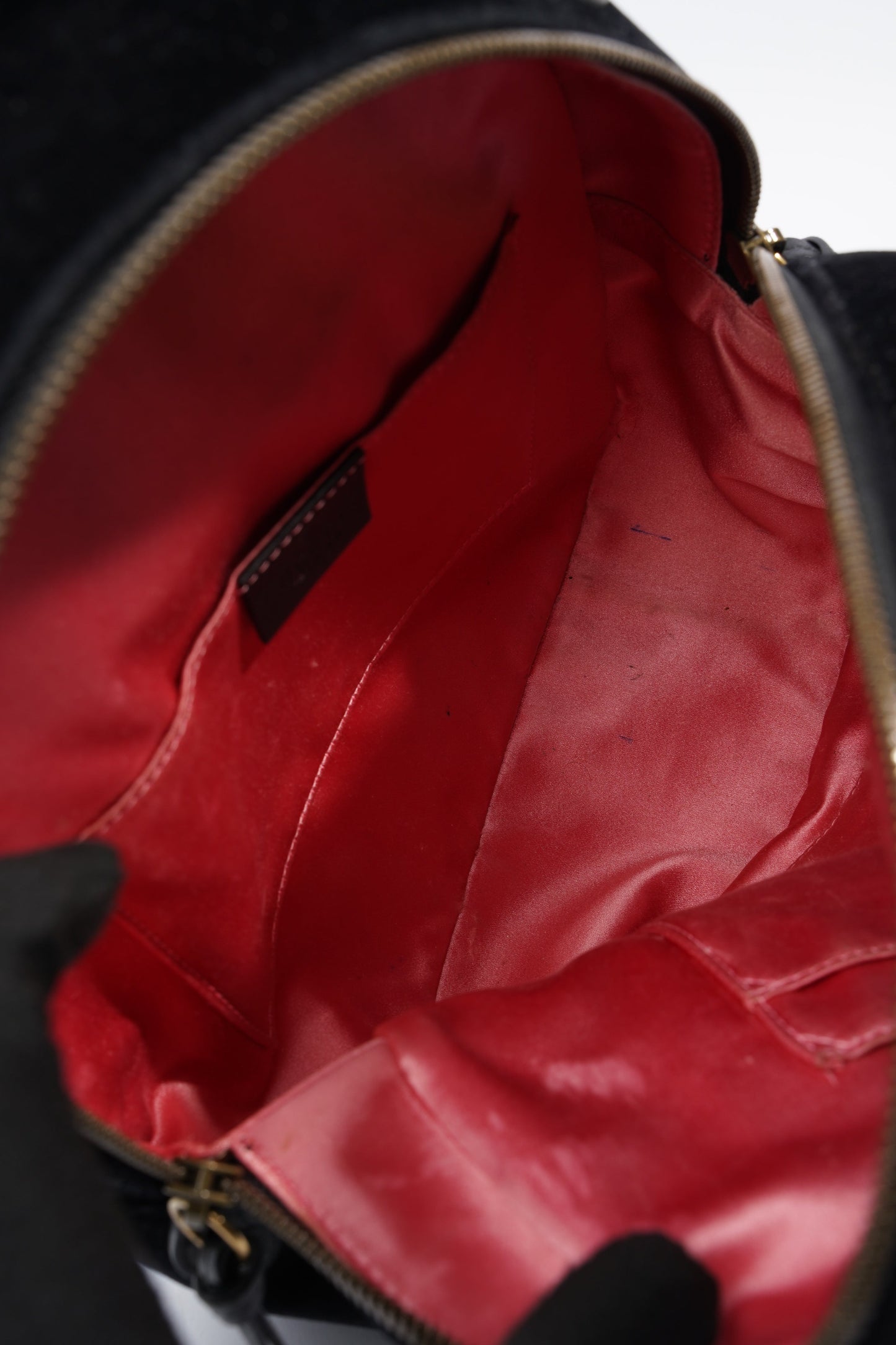 Gucci GG Marmont Matelasse Backpack Black Velvet