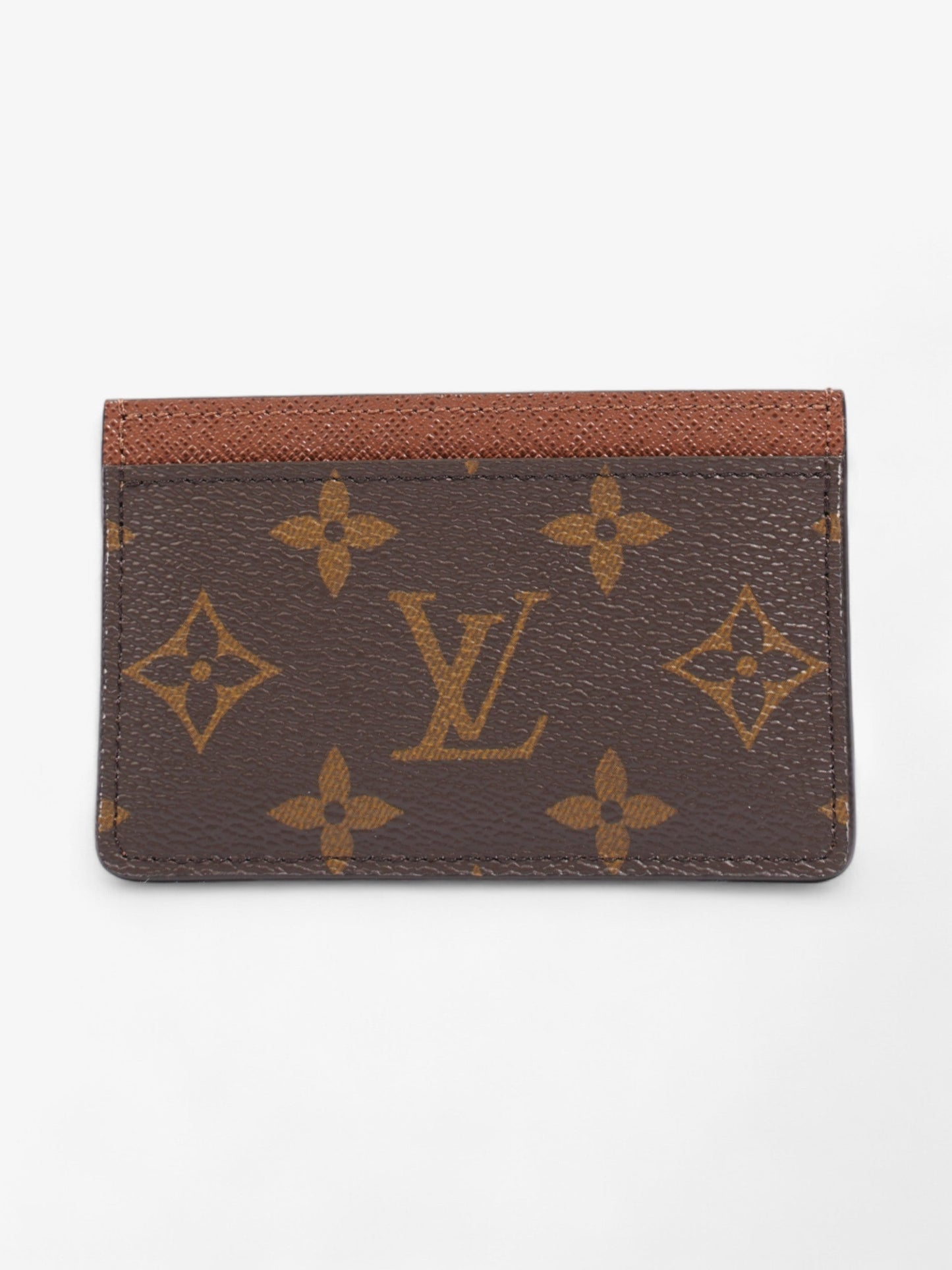 Louis Vuitton Card Holder Monogram / Brown Coated Canvas