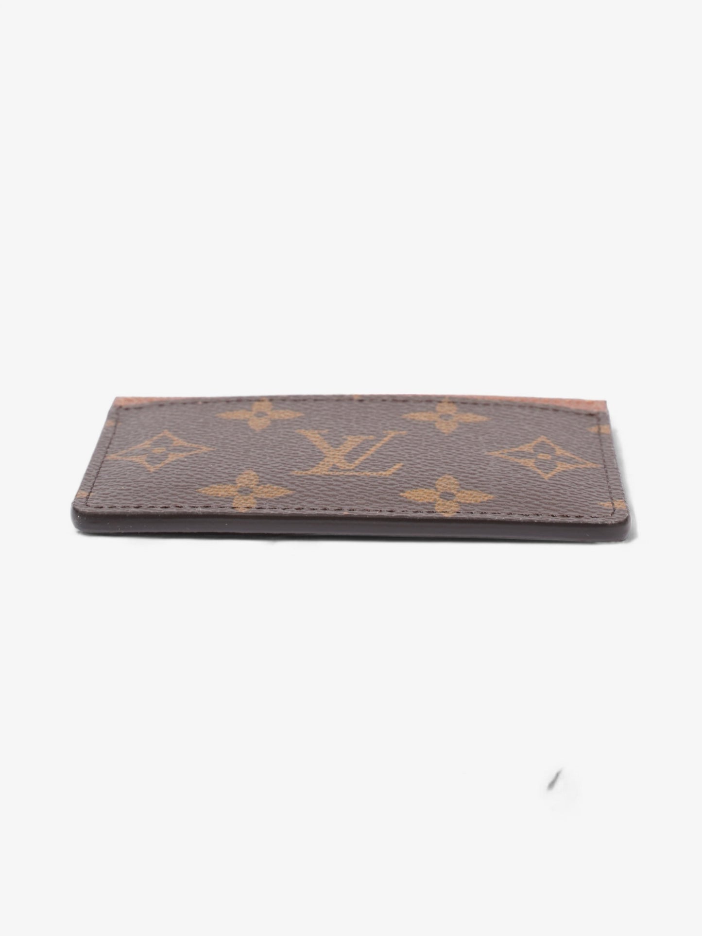 Louis Vuitton Card Holder Monogram / Brown Coated Canvas