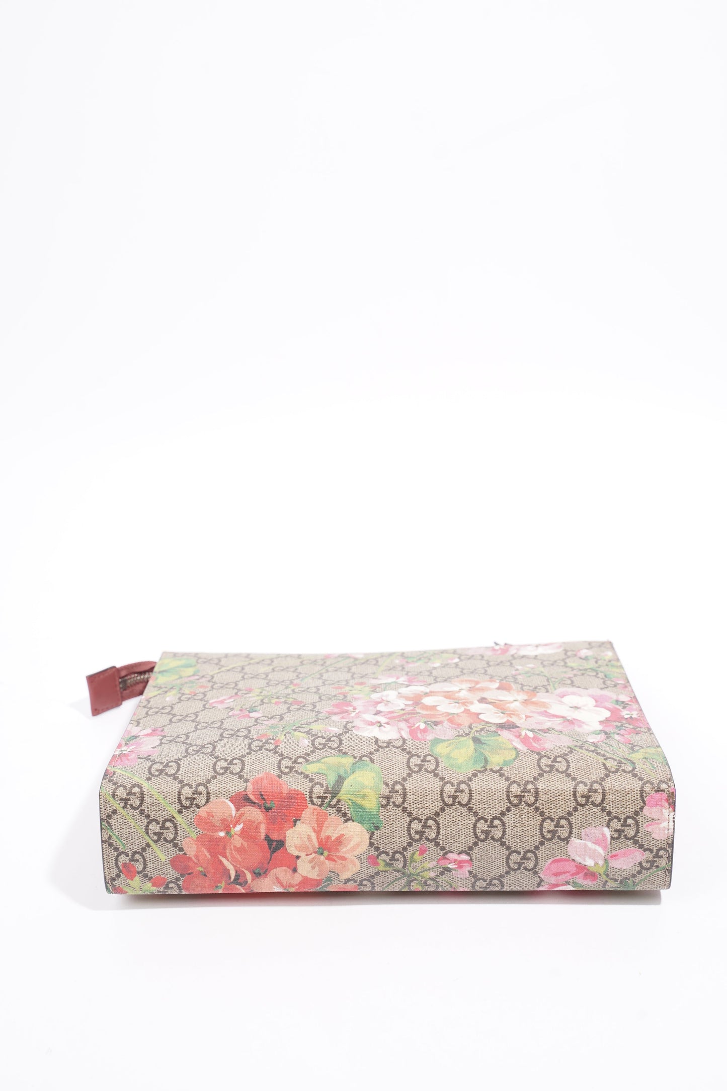 Gucci Gucci Blooms Cosmetic Pouch GG Supreme Floral Coated Canvas Large