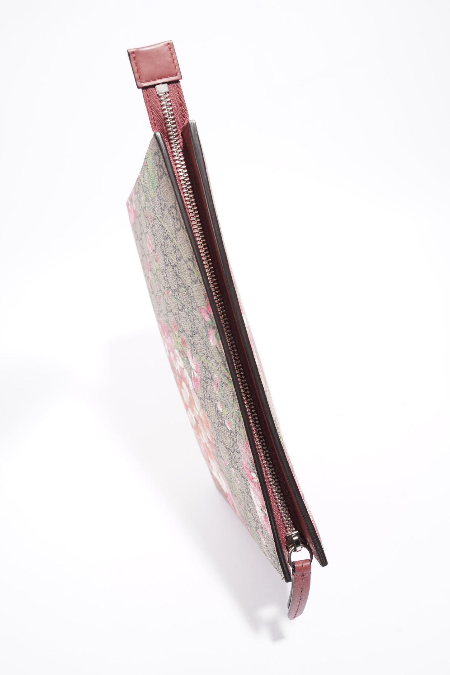 Gucci Gucci Blooms Cosmetic Pouch GG Supreme Floral Coated Canvas Large