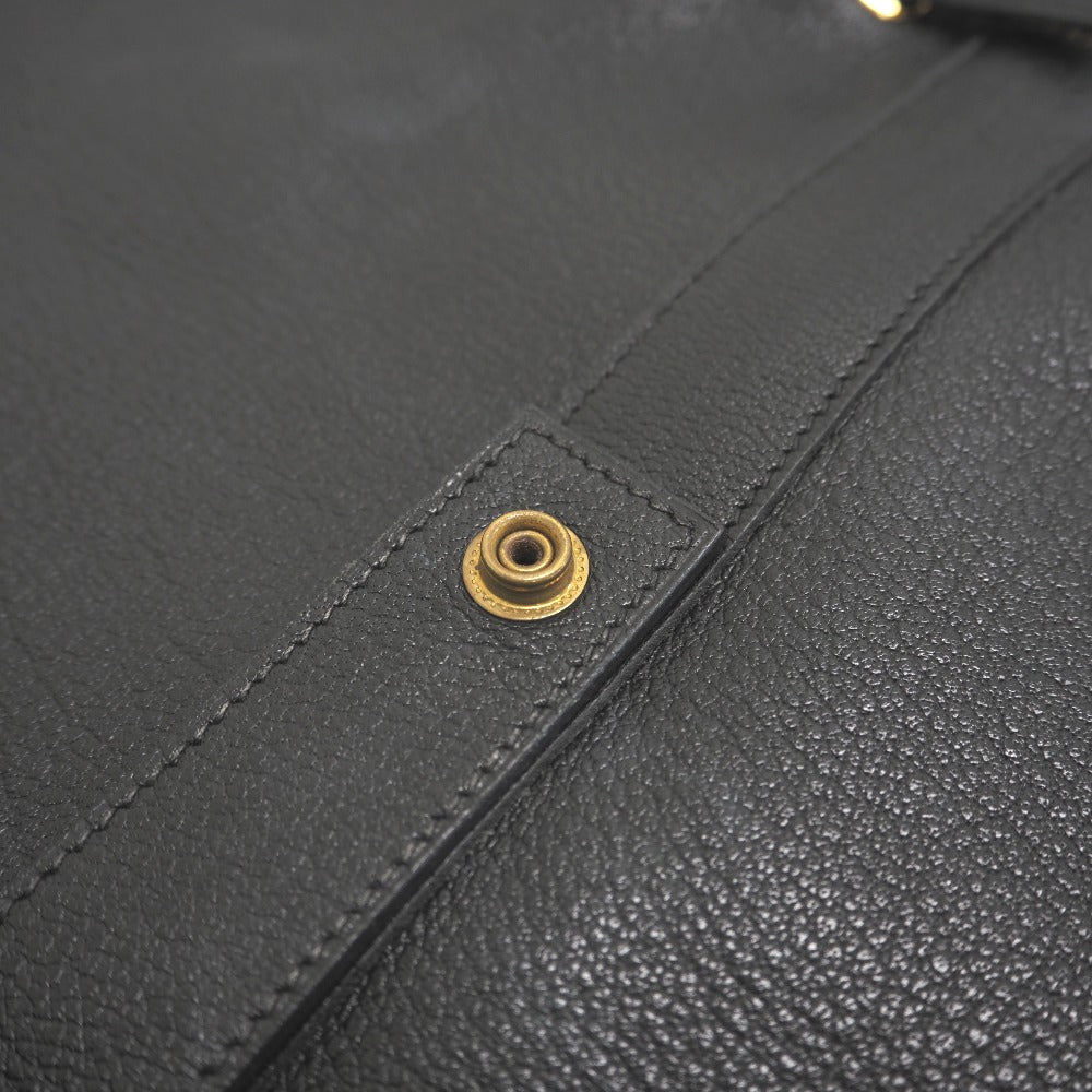 HERMES Backpack Buffl black Sac A Dos Baden mens Used