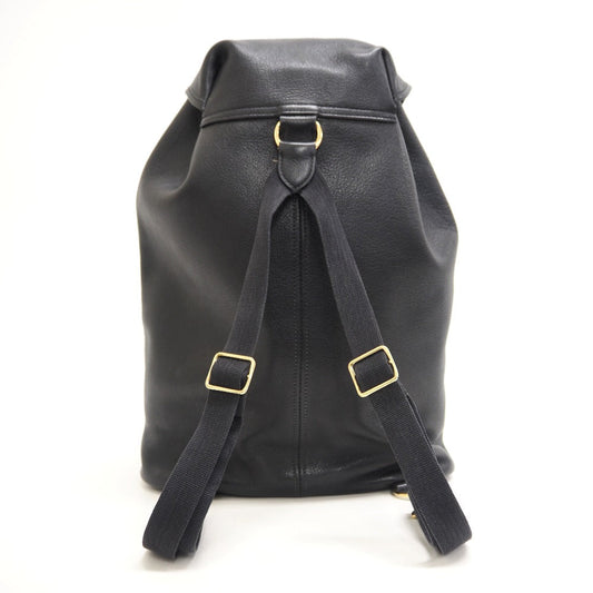 HERMES Backpack Buffl black Sac A Dos Baden mens Used