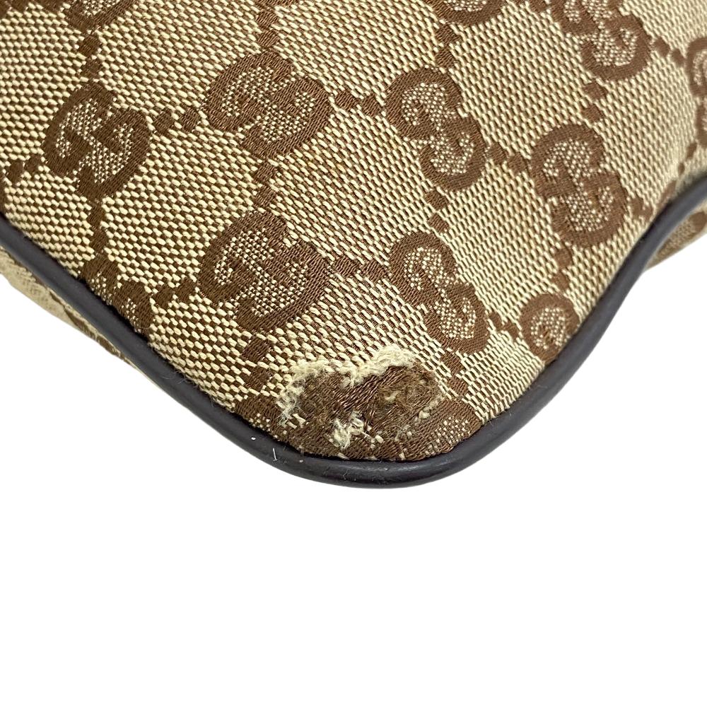 GUCCI Shoulder Bag 146309 GG canvas beige GG canvas Women Used