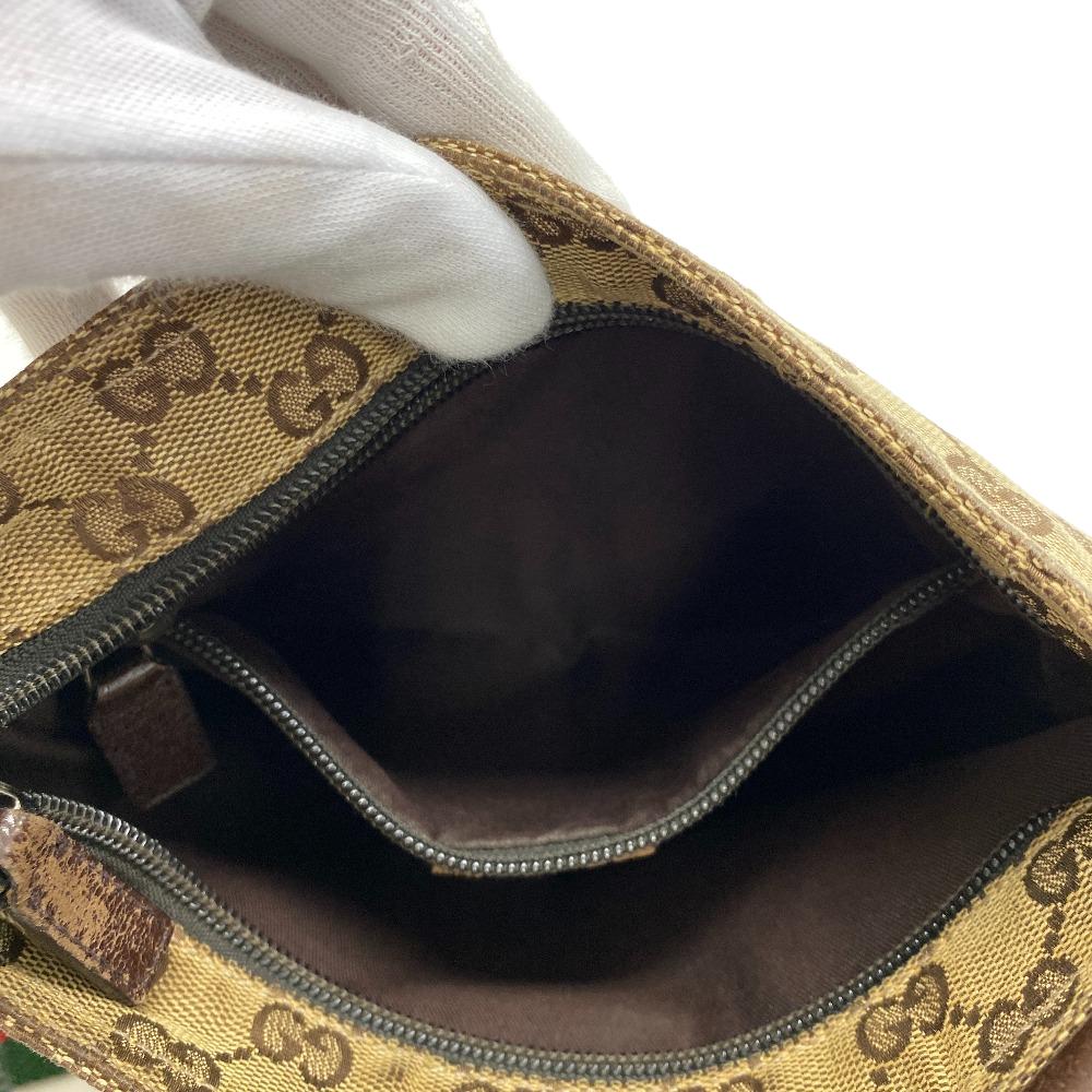 GUCCI Shoulder Bag 146309 GG canvas beige GG canvas Women Used
