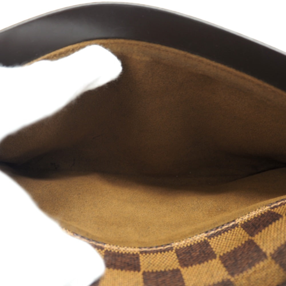 LOUIS VUITTON business bag N51993 leather Brown Clutch bag Damier Saint Louis mens Used
