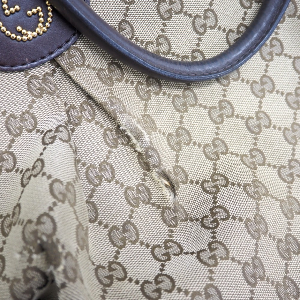 GUCCI Handbag 269953 GG canvas beige GG canvas Women Used