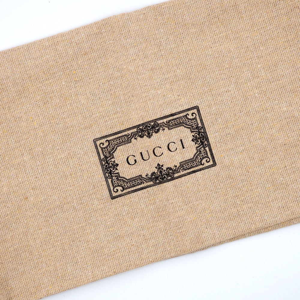 GUCCI Long Wallet Purse 570661 leather cream Zip Around Zumi Women Used