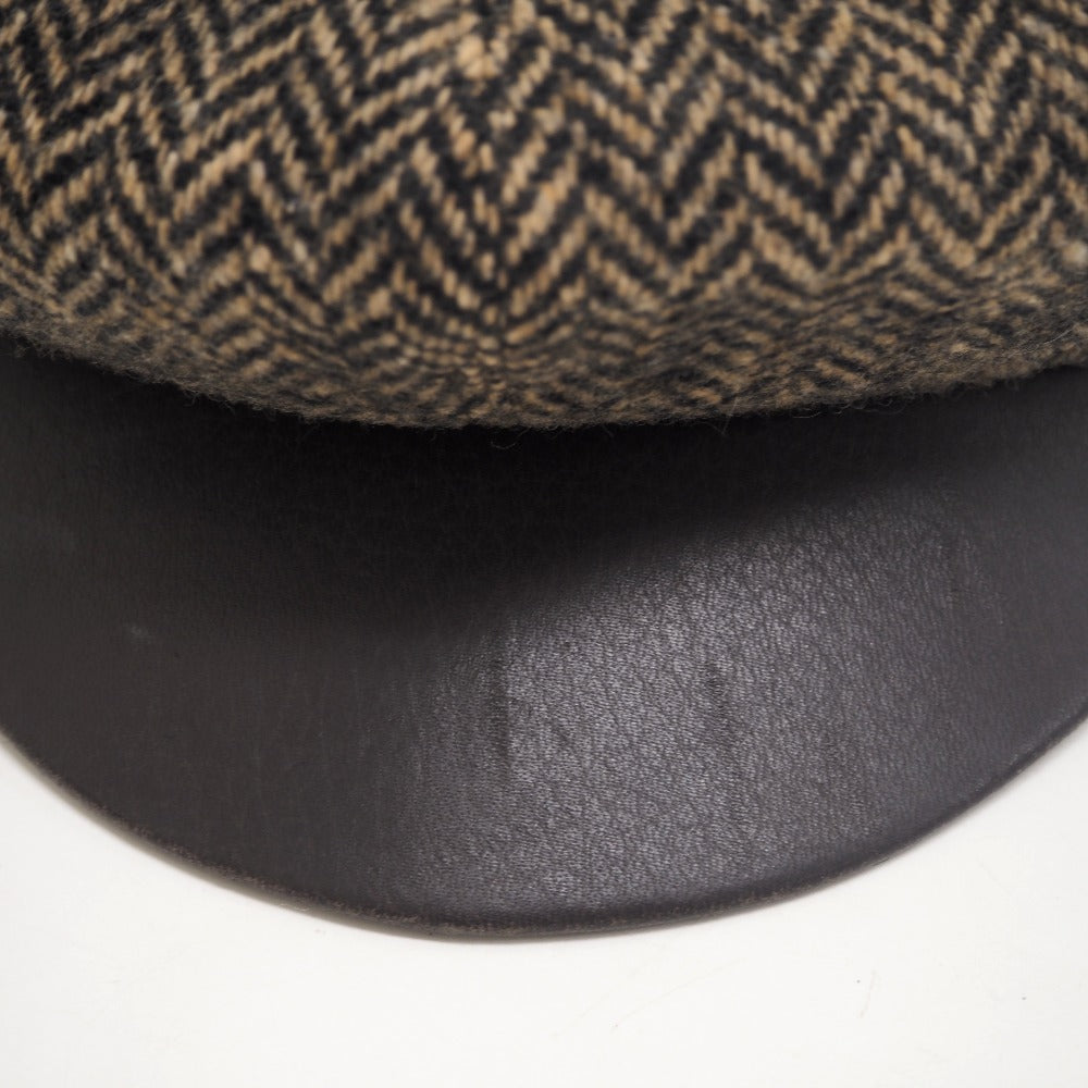 HERMES Casquette Wool, Cashmere Brown 57 mens(Unisex) 57 Used