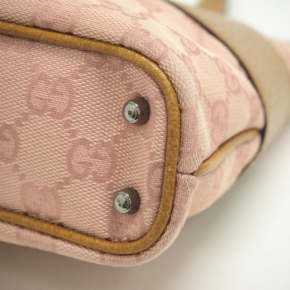 GUCCI Handbag 113015 001013 GG canvas pink