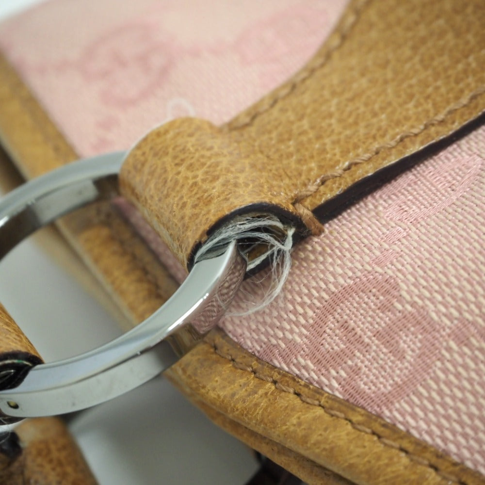 GUCCI Handbag 113015 001013 GG canvas pink