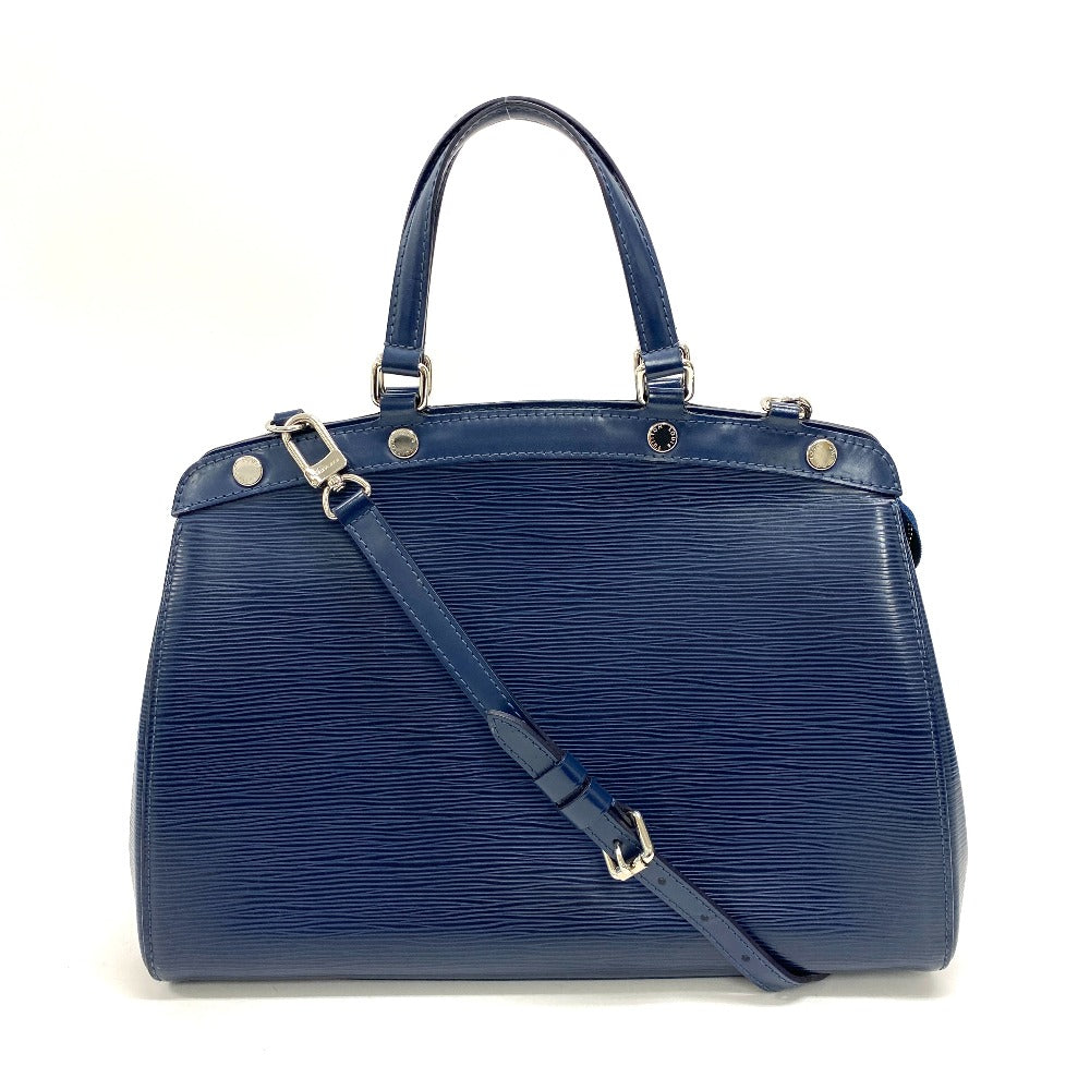 LOUIS VUITTON Handbag M40821 leather blue Epi Blair MM