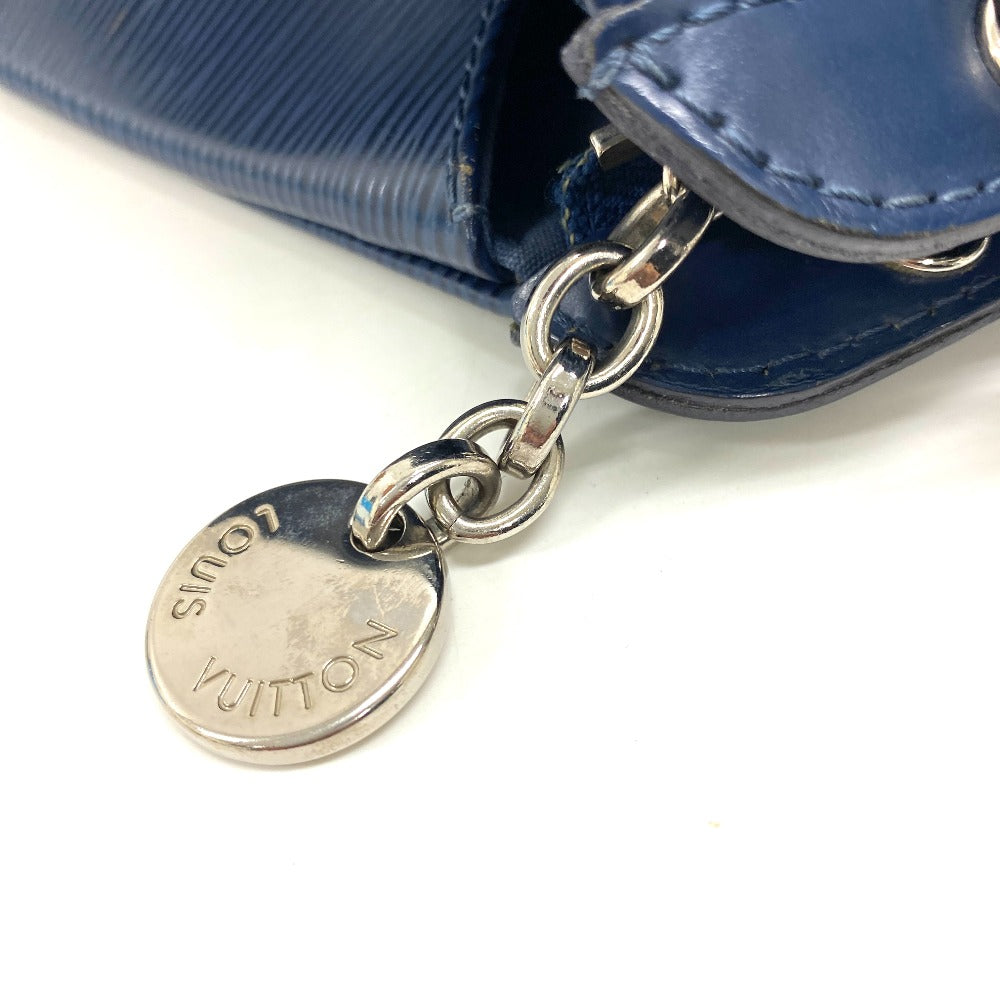 LOUIS VUITTON Handbag M40821 leather blue Epi Blair MM