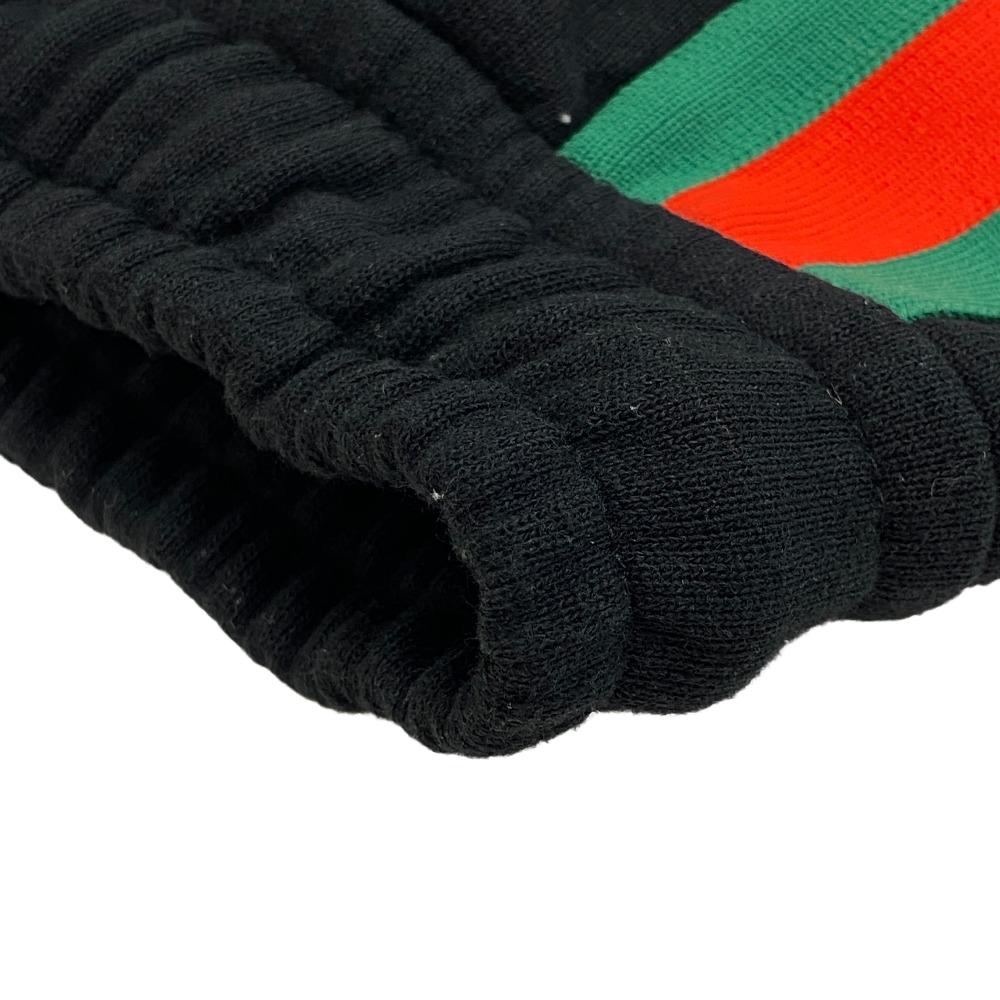 GUCCI sweat 651727 cotton black The North Face Pants Sherry line mens M Used