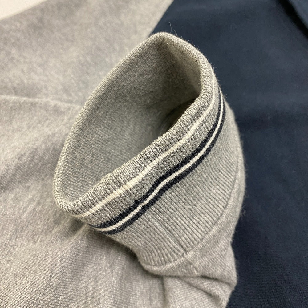 HERMES Blouson cotton gray Serie mens M Used