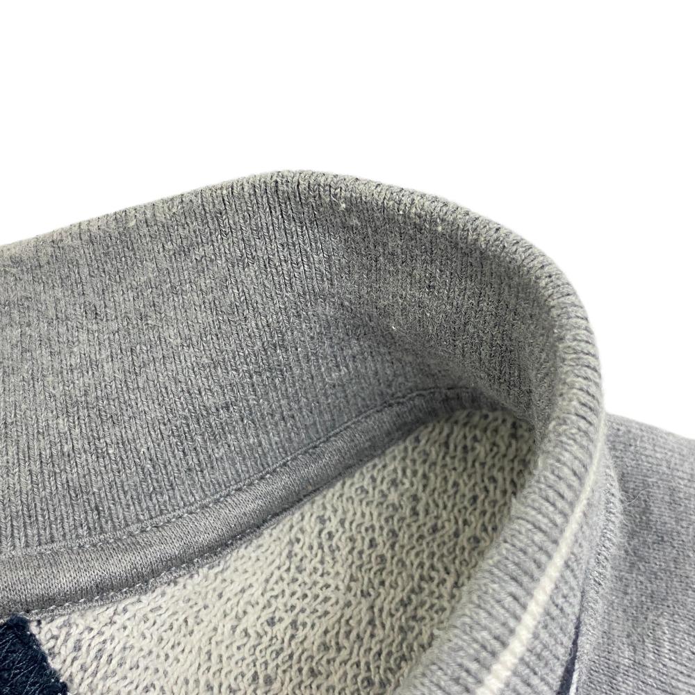 HERMES Blouson cotton gray Serie mens M Used