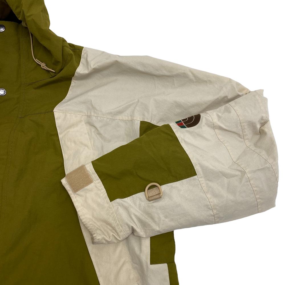 GUCCI Other outerwear Cotton denim, nylon White x brown M
