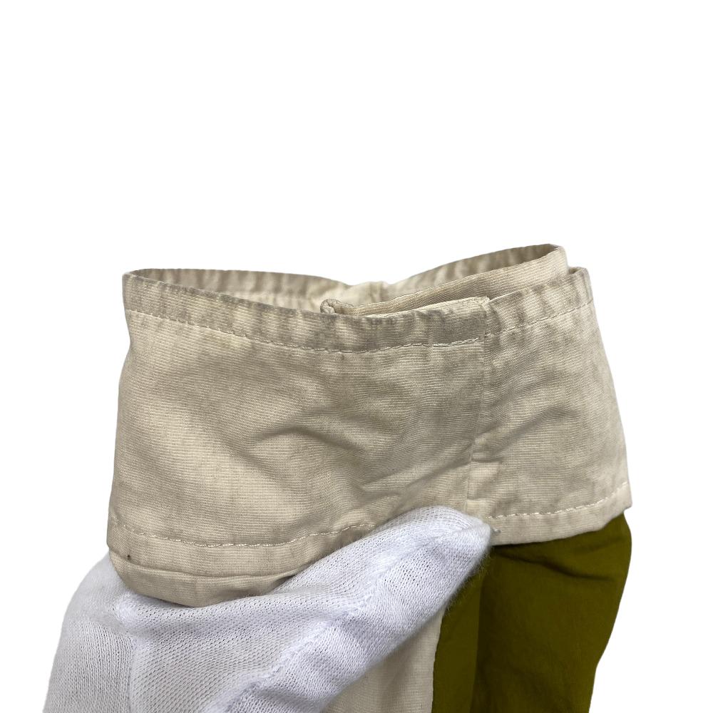 GUCCI Other outerwear Cotton denim, nylon White x brown M