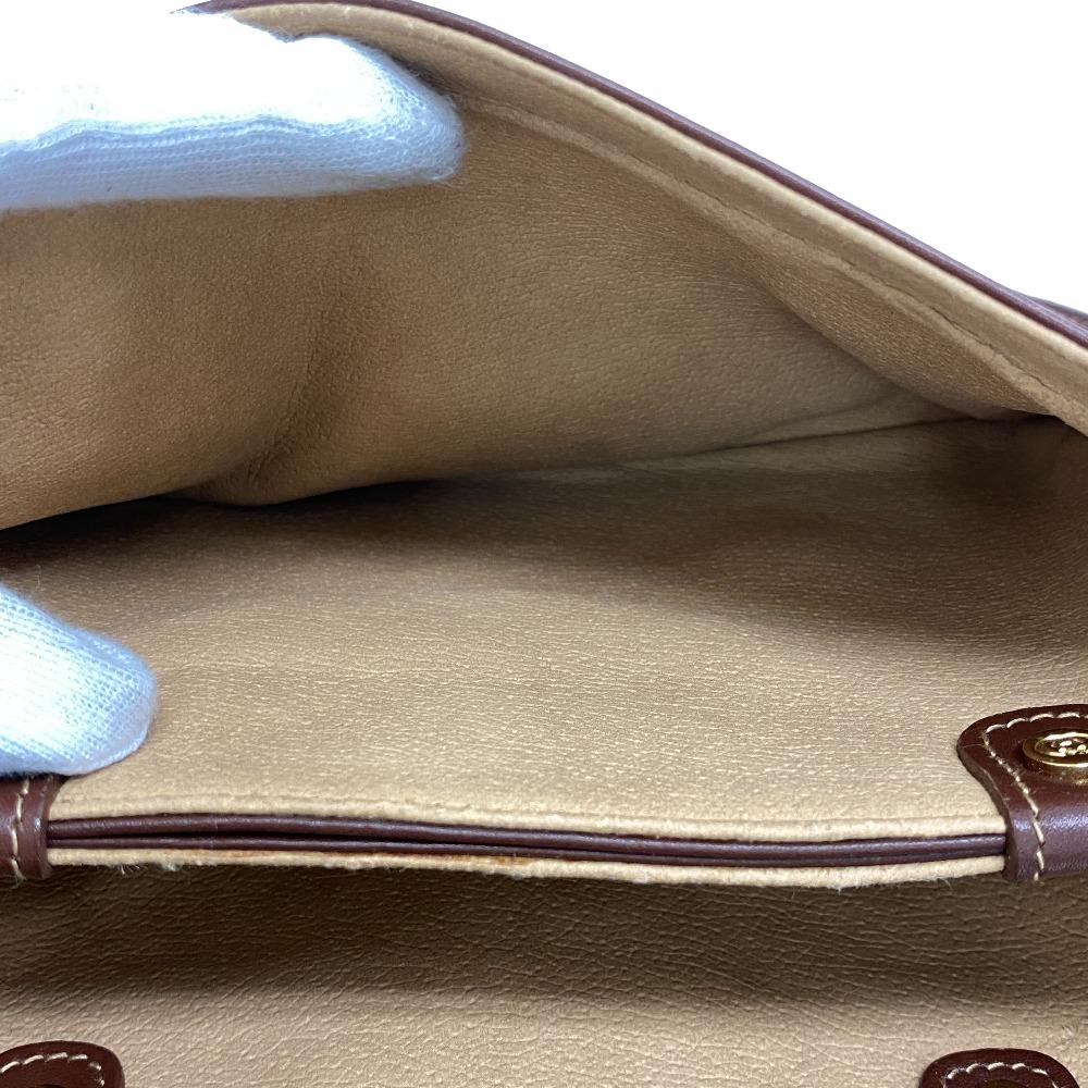 GUCCI Shoulder Bag 26 007 0064 canvas Brown Old Gucci Women Used