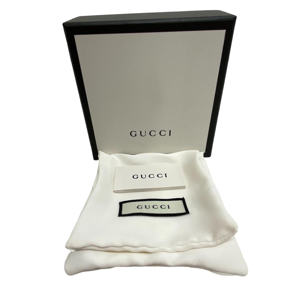 GUCCI bracelet Silver925 Silver 16 925 6.9g double G key Arabesque Women(Unisex) Used