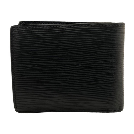 LOUIS VUITTON Bifold Wallet M62289 leather black Epi Portefeuille Marco Black