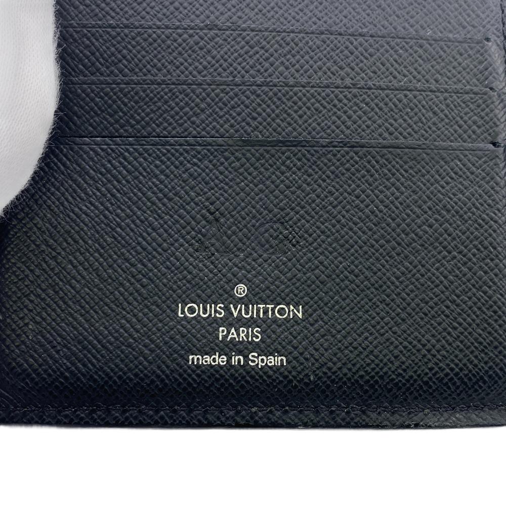 LOUIS VUITTON Bifold Wallet M62289 leather black Epi Portefeuille Marco Black