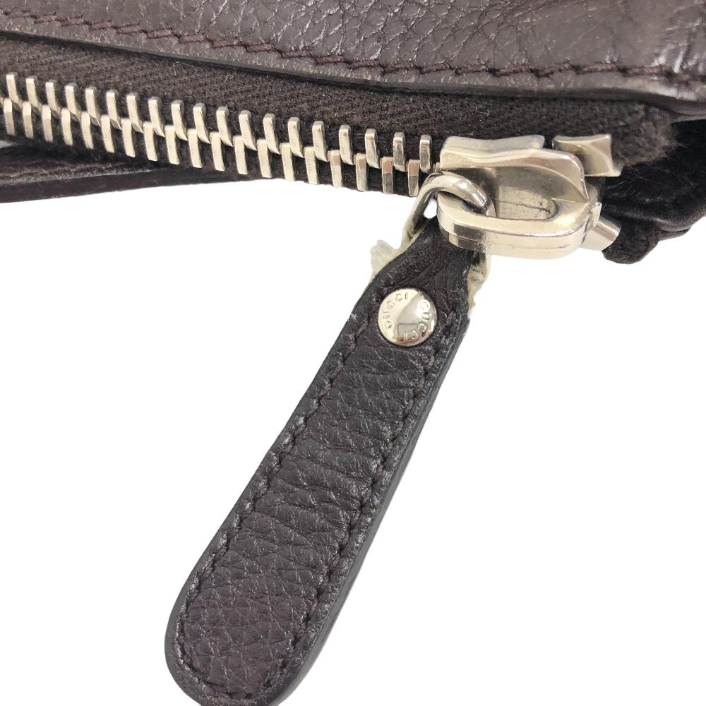 GUCCI Shoulder Bag 233329 leather Brown