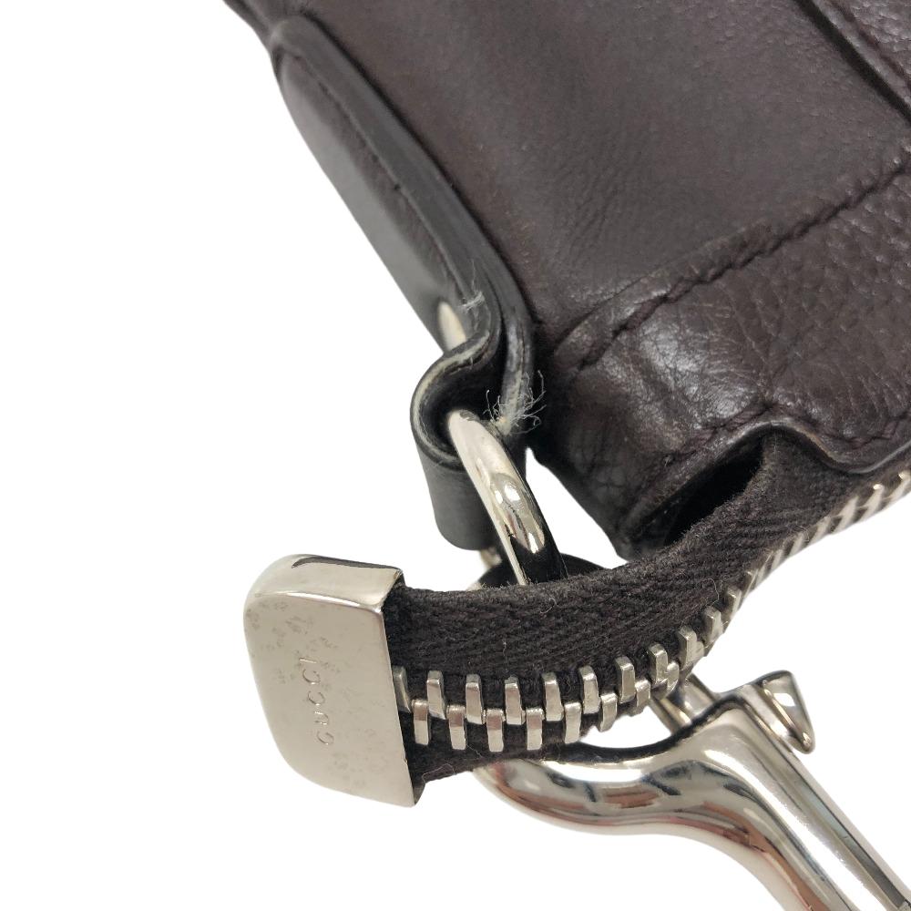 GUCCI Shoulder Bag 233329 leather Brown