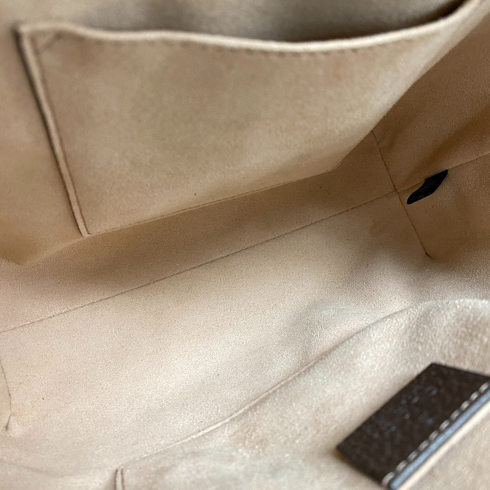 GUCCI Handbag canvas Brown GG Supreme Ofidia Women Used