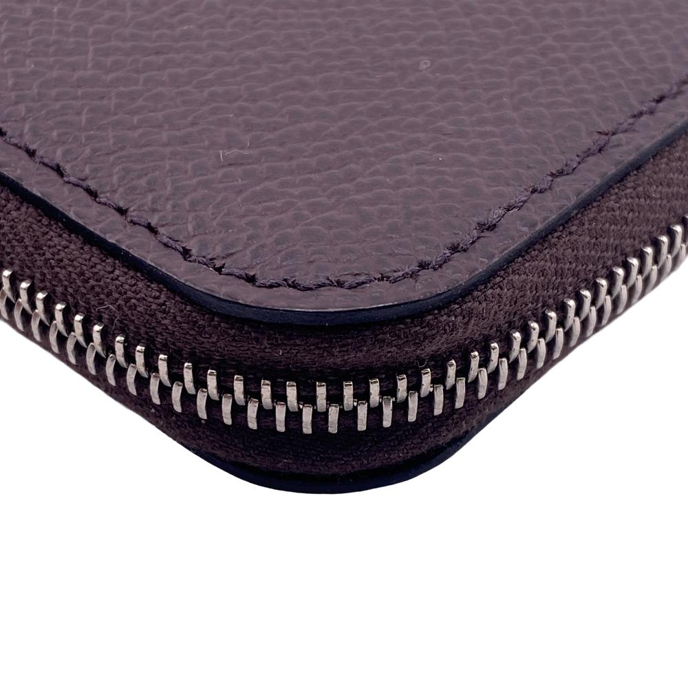 HERMES Coin case Epsom Brown Azap silk in Women(Unisex) Used