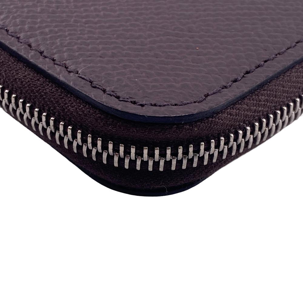 HERMES Coin case Epsom Brown Azap silk in Women(Unisex) Used