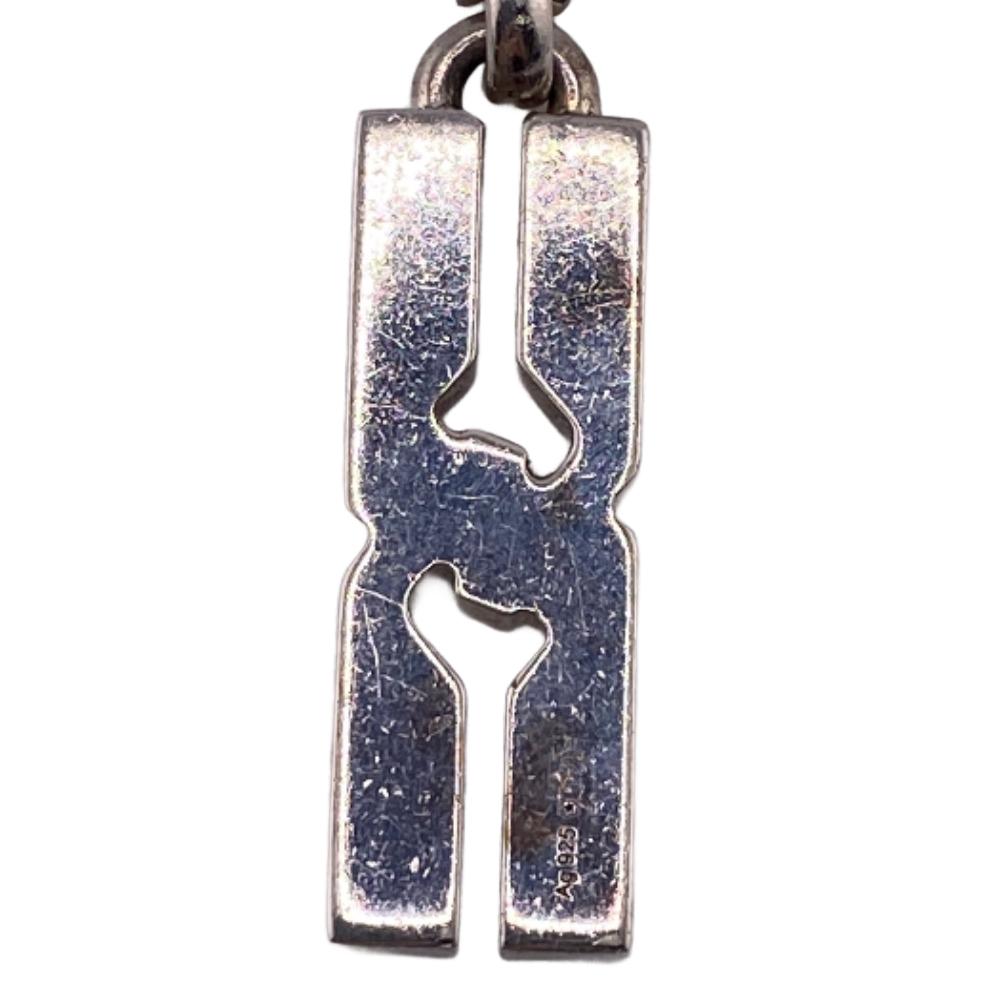 GUCCI Necklace Silver925 Silver 925 21.9g Infinity knot Women Used