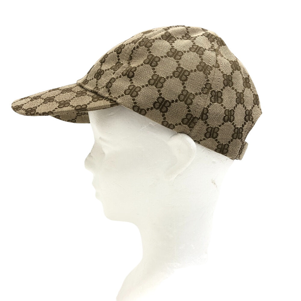GUCCI cap 680717 4B3B7 Cotton, Polyester beige Balenciaga S unisex(Unisex) Used