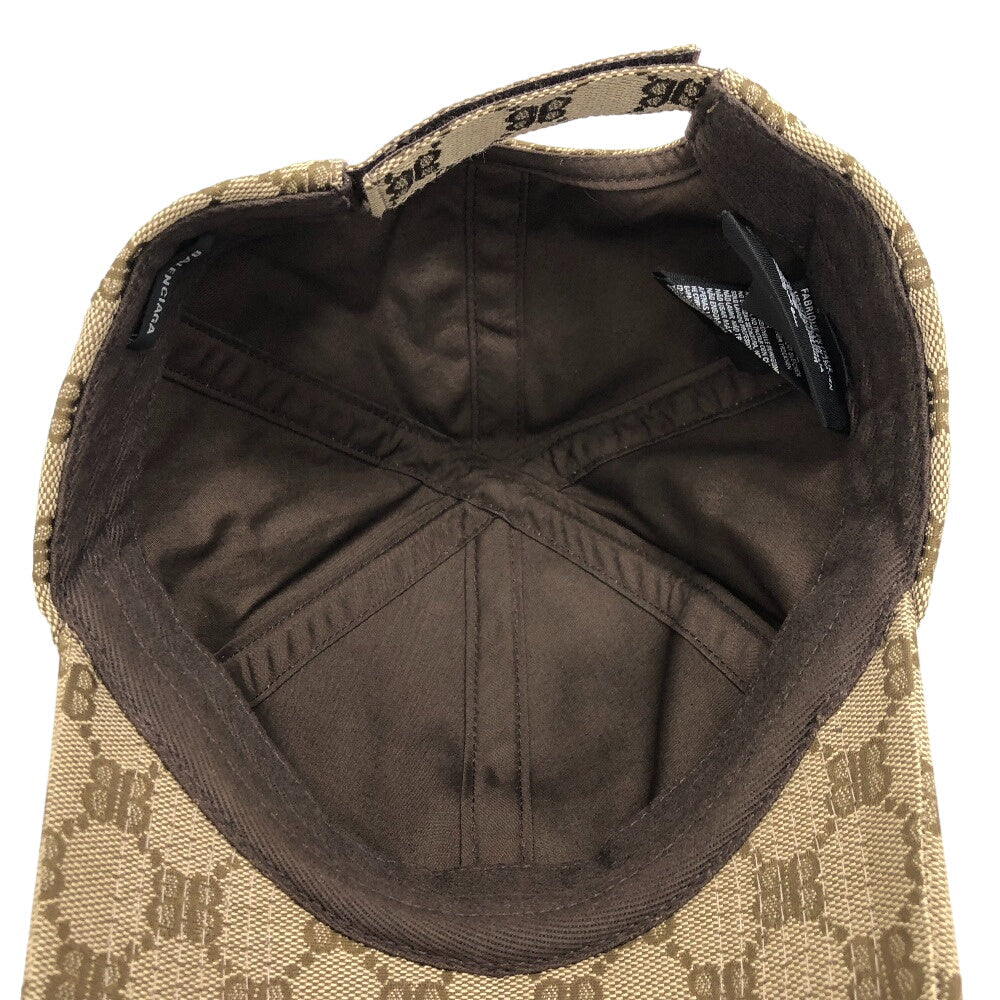 GUCCI cap 680717 4B3B7 Cotton, Polyester beige Balenciaga S unisex(Unisex) Used