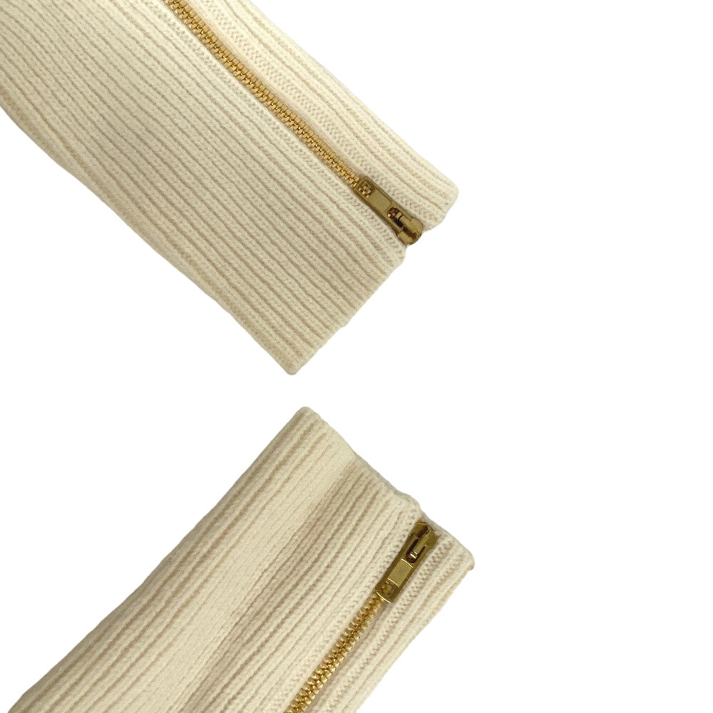GUCCI knit XKB2A Wool, Acrylic white High neck knit XS（160/84Y)