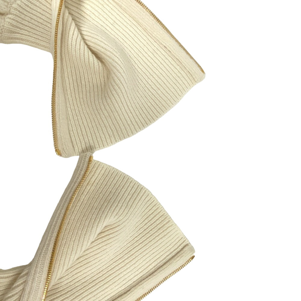 GUCCI knit XKB2A Wool, Acrylic white High neck knit XS（160/84Y)