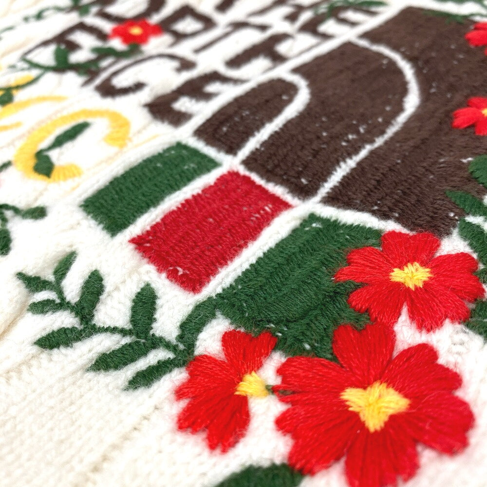 GUCCI knit XKB2A Wool, Acrylic white High neck knit XS（160/84Y)