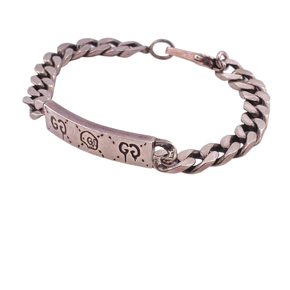 GUCCI bracelet Silver925 Silver 925 18.2g ghost unisex(Unisex) Used