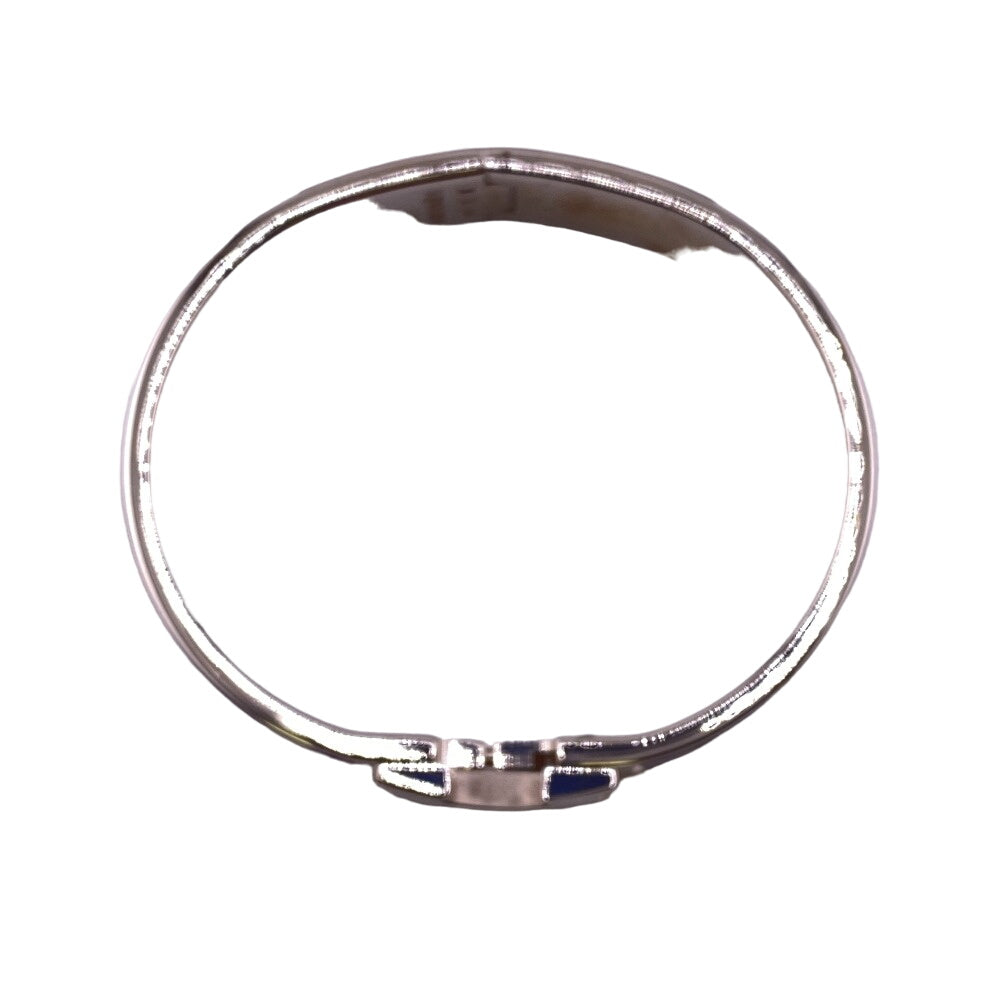 HERMES Bangle Gold Plated purple Click H bangle Fan Bangle