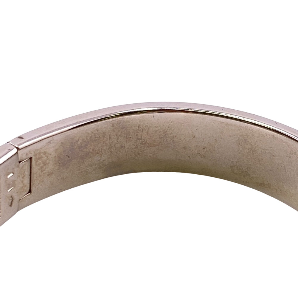 HERMES Bangle Gold Plated purple Click H bangle Fan Bangle