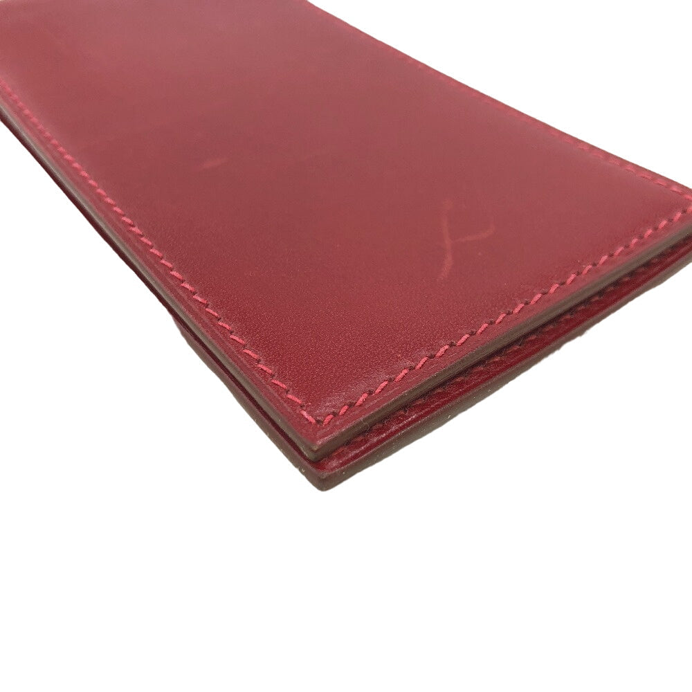 HERMES Other accessories leather Red