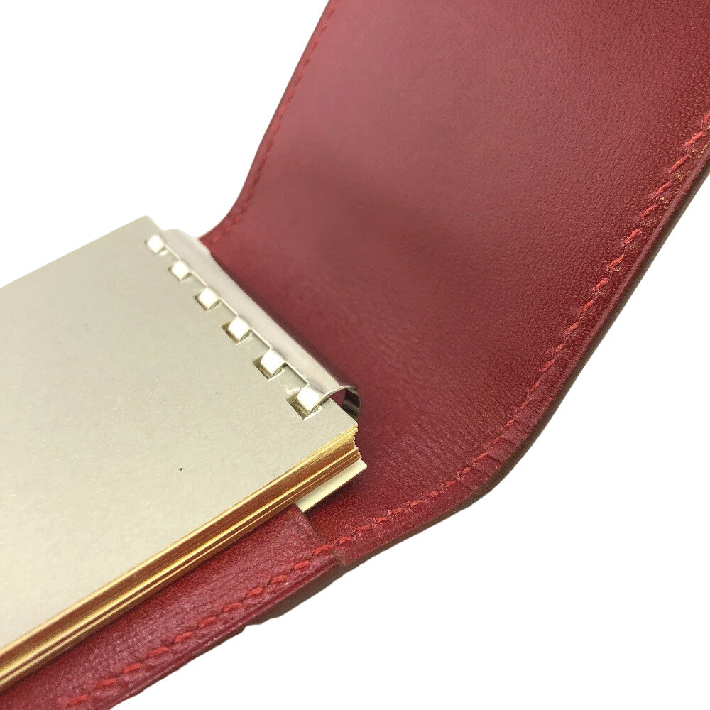 HERMES Other accessories leather Red