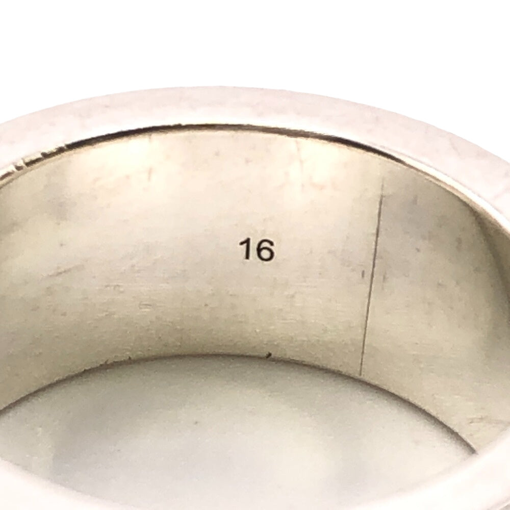 GUCCI Ring Silver Silver GG logo
